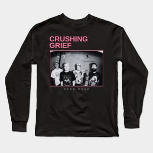 crushing grief - vintage minimalism Long Sleeve T-Shirt